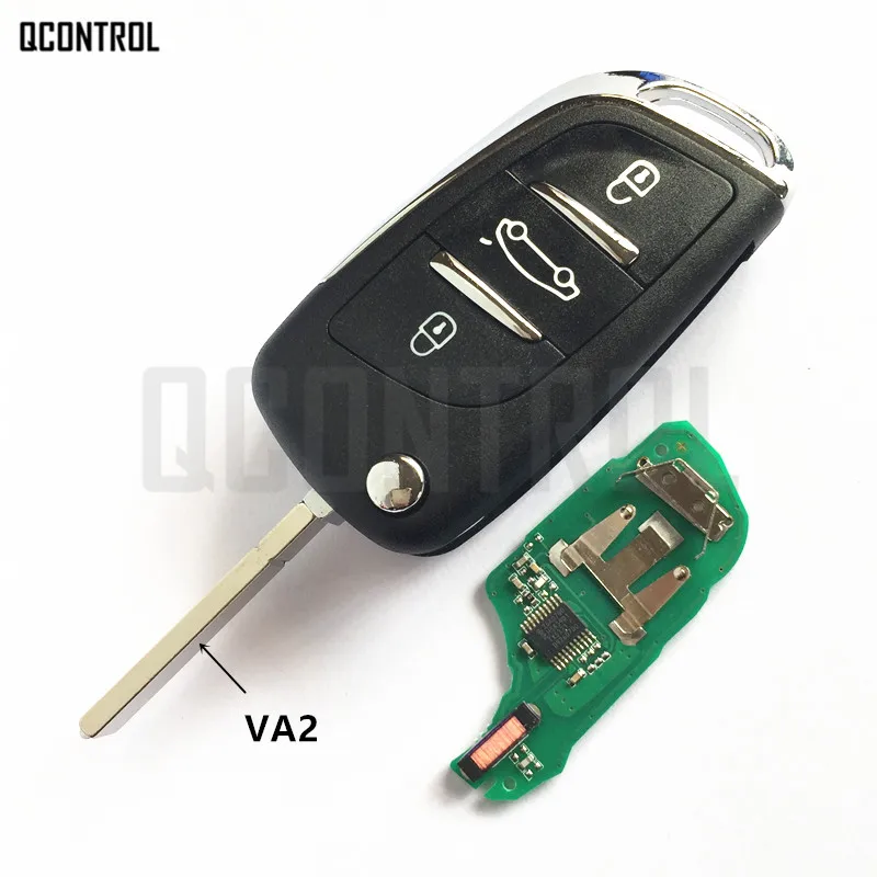 Пульт дистанционного управления для Citroen C4 C4L C Elysee DS 4 DS4 с чипом ID46 3 кнопки|key for|key