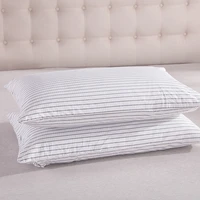conductive pillow case emf protection 5075cm20x30 silver conductive with grounding connection cord organic cotton earth