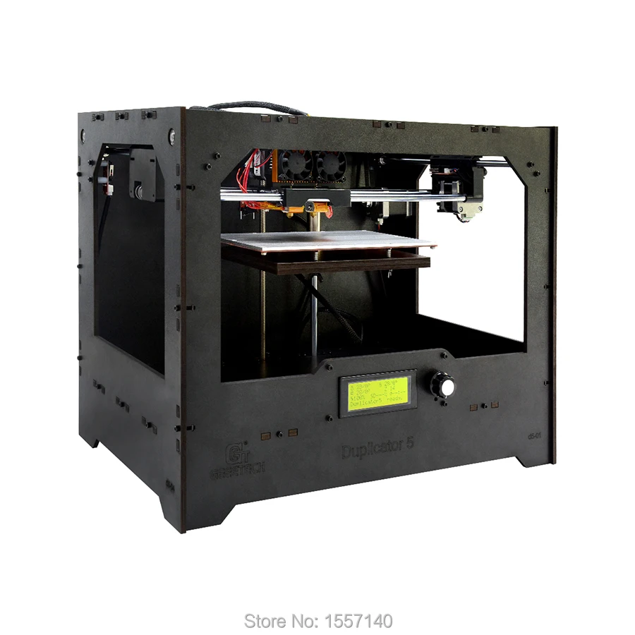 Двойной экструдер облако 3D принтеры DIY Kit ЖК дисплей 2004 gt2560 основной плате 230x150x150