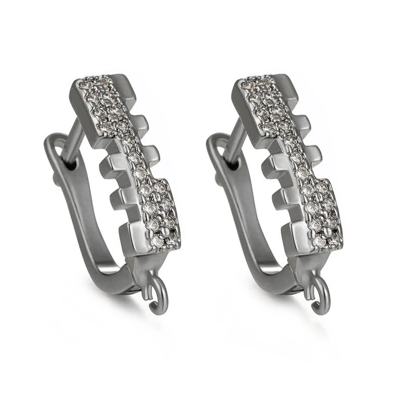 Metal Black Juya, новинка, швензы, сделай сам, серьги, фурнитура, золото/серебро, креативный, базовый, застежка, серьги, крючок, аксессуары для изготовления сережек ручной работы - Цвет: Metal Black