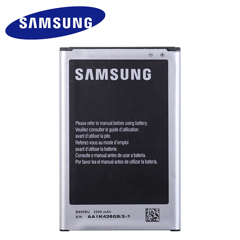 SAMSUNG B800BE для Samsung Galaxy Note 3 N900 N9002 N9005 N9006 N9008 B800BC B800BCU с NFC сменной батареей