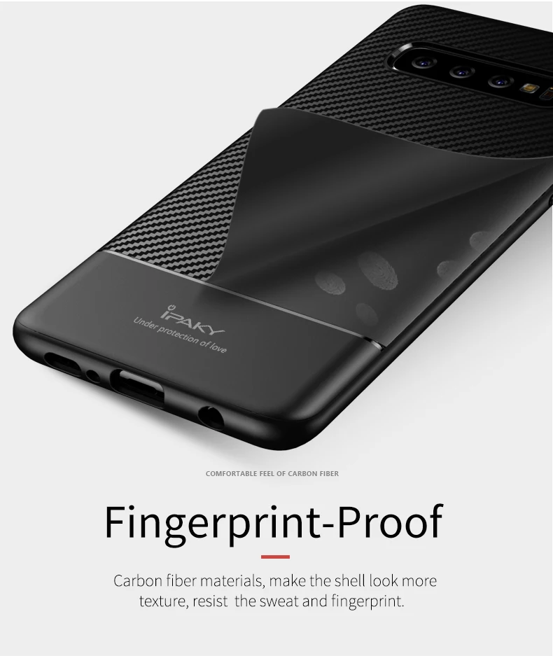 S10 Чехол iPaky Силиконовый ТПУ чехол для samsung Galaxy S10 Plus E чехол силиконовый чехол для samsung S10 E Lite S 10 Plus чехол для телефона s
