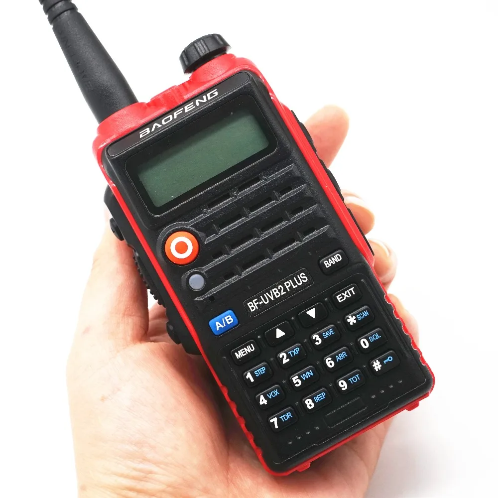 BaoFeng UV B2 Plus 8 Вт высокомощный FM трансивер 4800 мАч аккумулятор BF UVB2 для CB радио