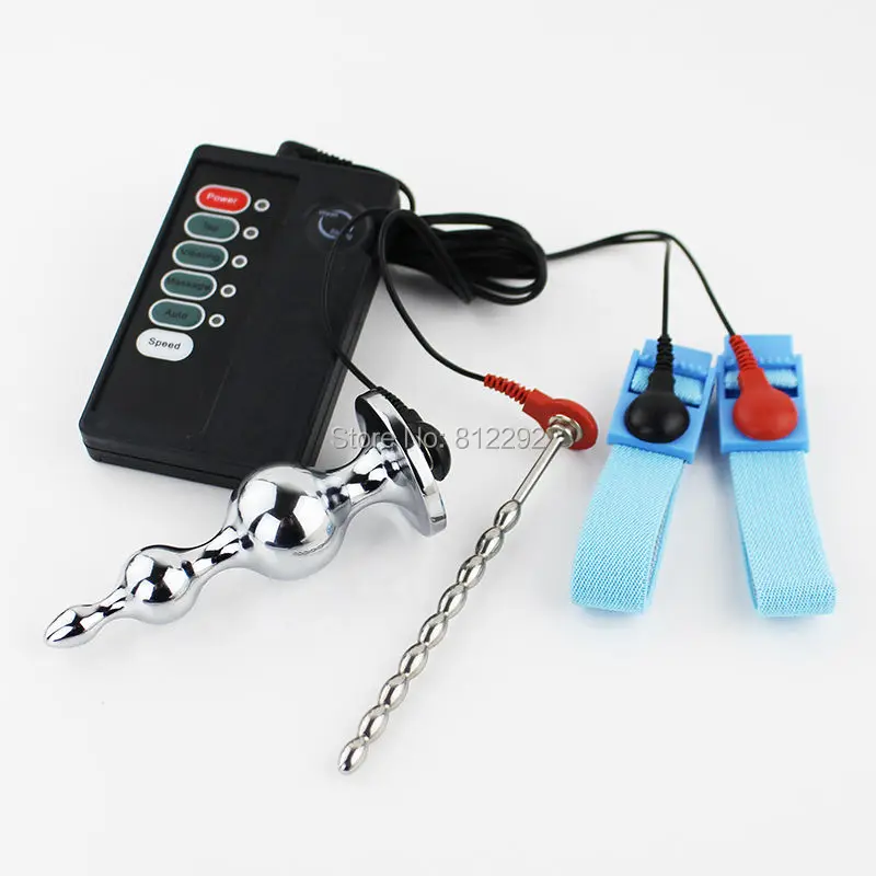 Новый электрический комплект из нержавеющей стали для уретрального члена кольцо