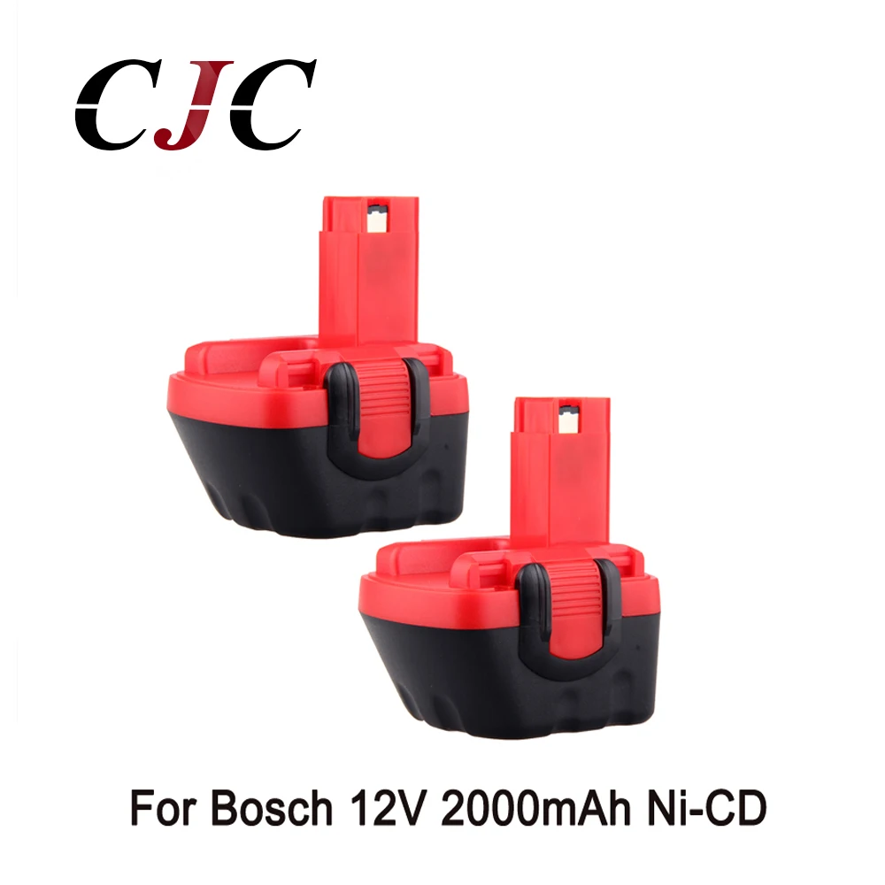 Из 2 предметов Eleoption для BOSCH GSR 12V GLI AHS GSB GS4R PSR 12 12VE мА/ч. аккумулятор 2.0AH BAT043 BAT045 BAT046