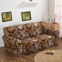 modern geometric floral printing elastic sofa decorative protector slip cover removable anti dirty stretch sofa seat case living