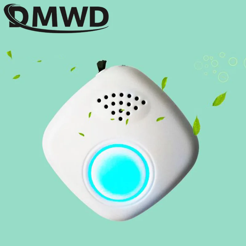 DMWD Анионный генератор отрицательных ионов переносной очиститель воздуха USB мини