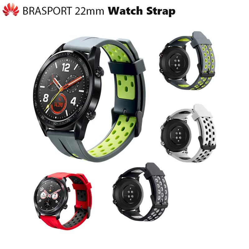 Оригинальный ремешок для часов Huawei Brasport Silica Watch GT/Honor Magic/Watch 2 Pro и возможные другие