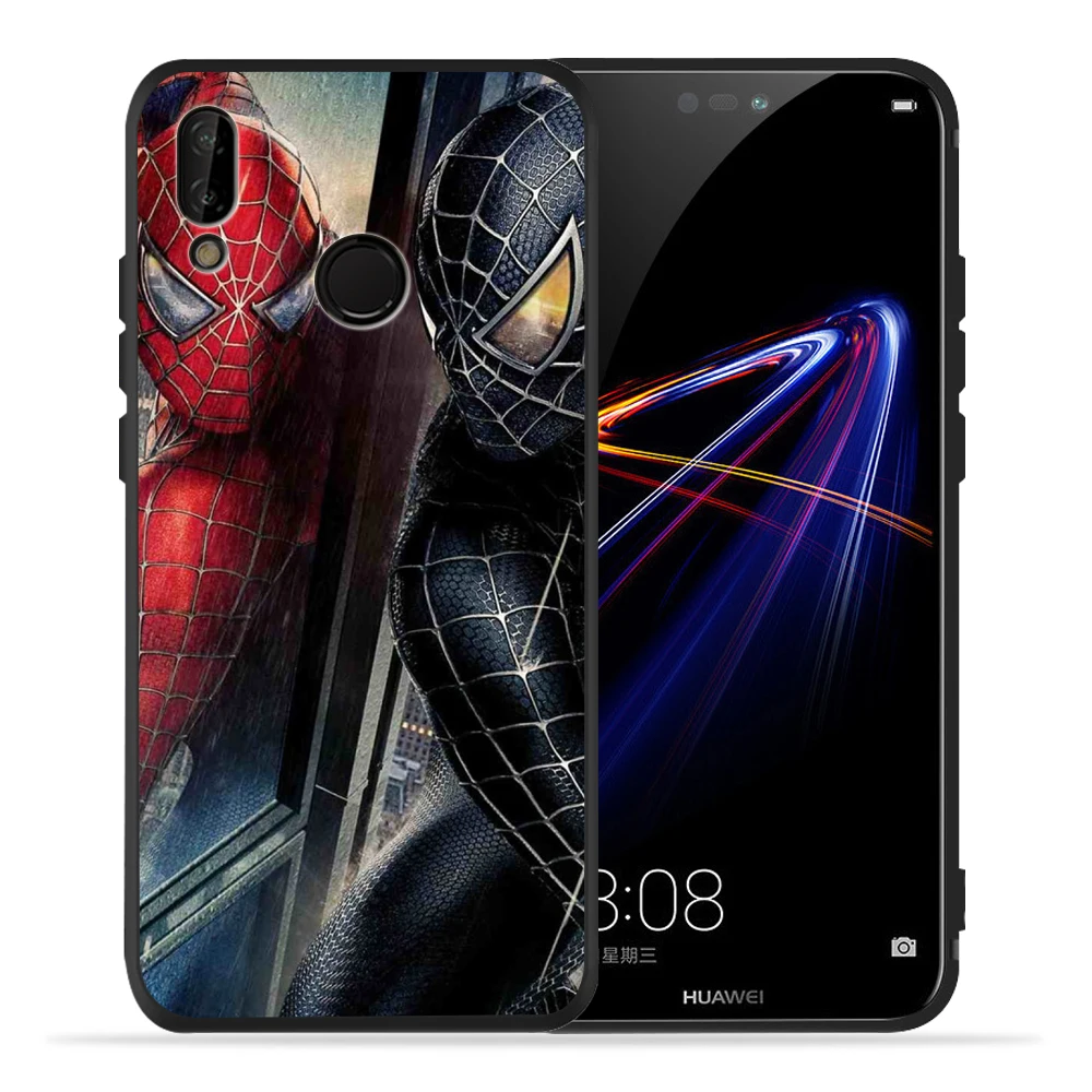 Чехол для huawei P20 Lite P30 Pro P10 Lite P8Lite P9Lite чудо-яд Дэдпул Человек-паук Мягкий чехол для huawei P Smart