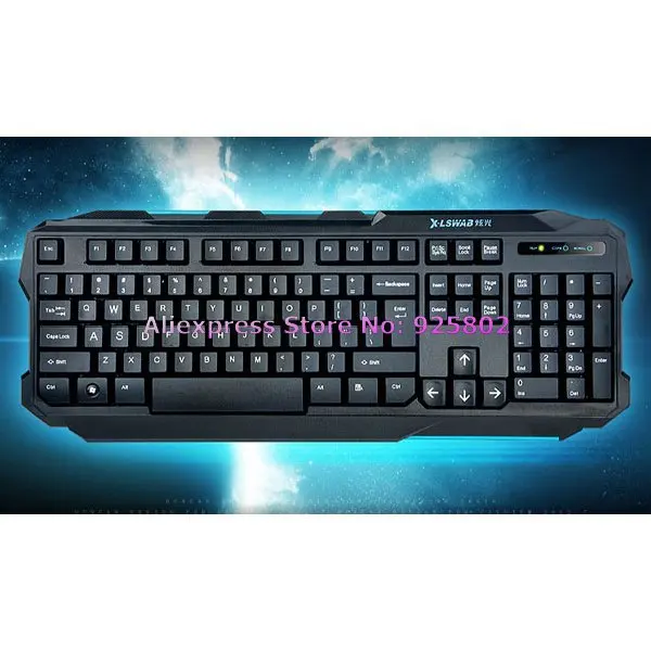 X-LSWAB X-S818 Waterproof USB Wired Gaming keyboard LED Mouse Set | Компьютеры и офис