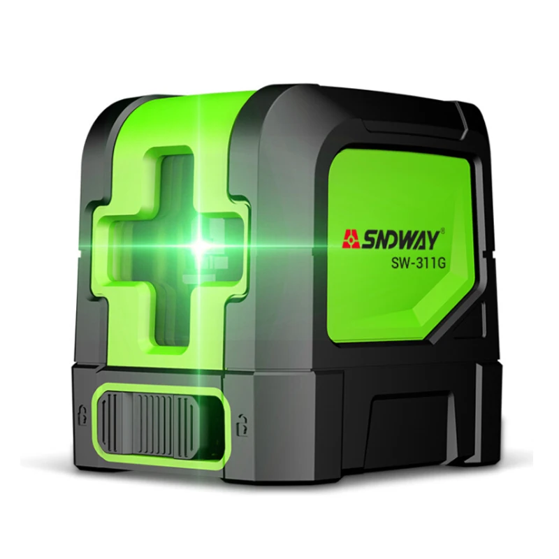 Лазер SNDWAY уровень 3D 2 линии вертикальный и горизонтальный автоматический