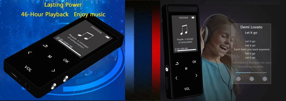Обновленная версия, RUIZU X06 Bluetooth 4,0 MP3 музыкальный плеер, цветное меню, экран, высокое качество, без потерь, с fm-радио, рекордер