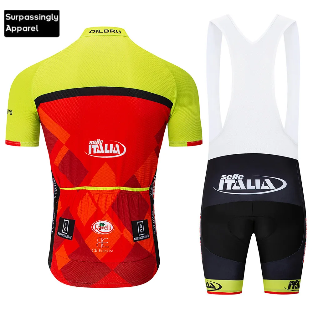Одежда для велоспорта Tour de Italia Pro комплекты на лето 2019 мужские майки велосипедная