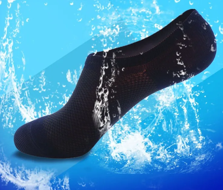Носки мужские из бамбукового волокна Нескользящие 40 шт. = 20 пар/лот|sock good|sock lotboating