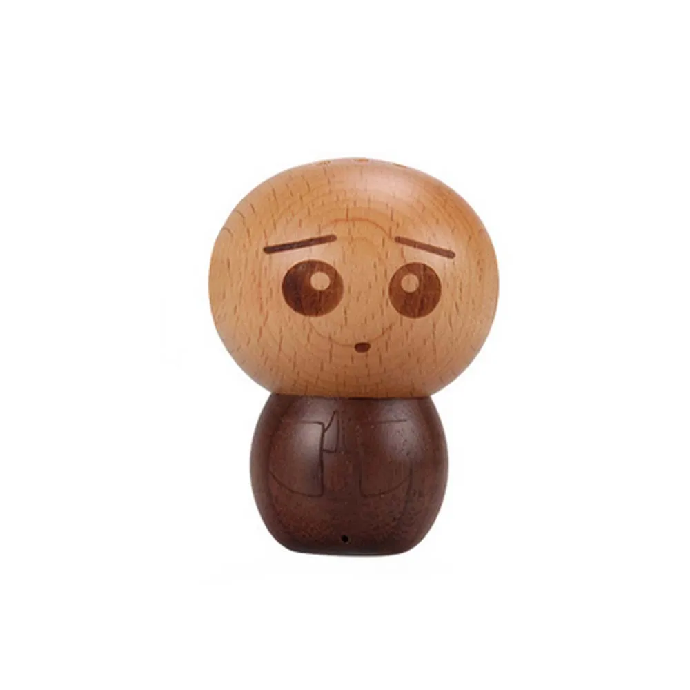 little monk JINSERTA Мини Bluetooth Колонка портативная беспроводная Bluetooth колонка с микрофоном для громкой связи Поддержка фотографии в форме милой панды - Цвет: little monk
