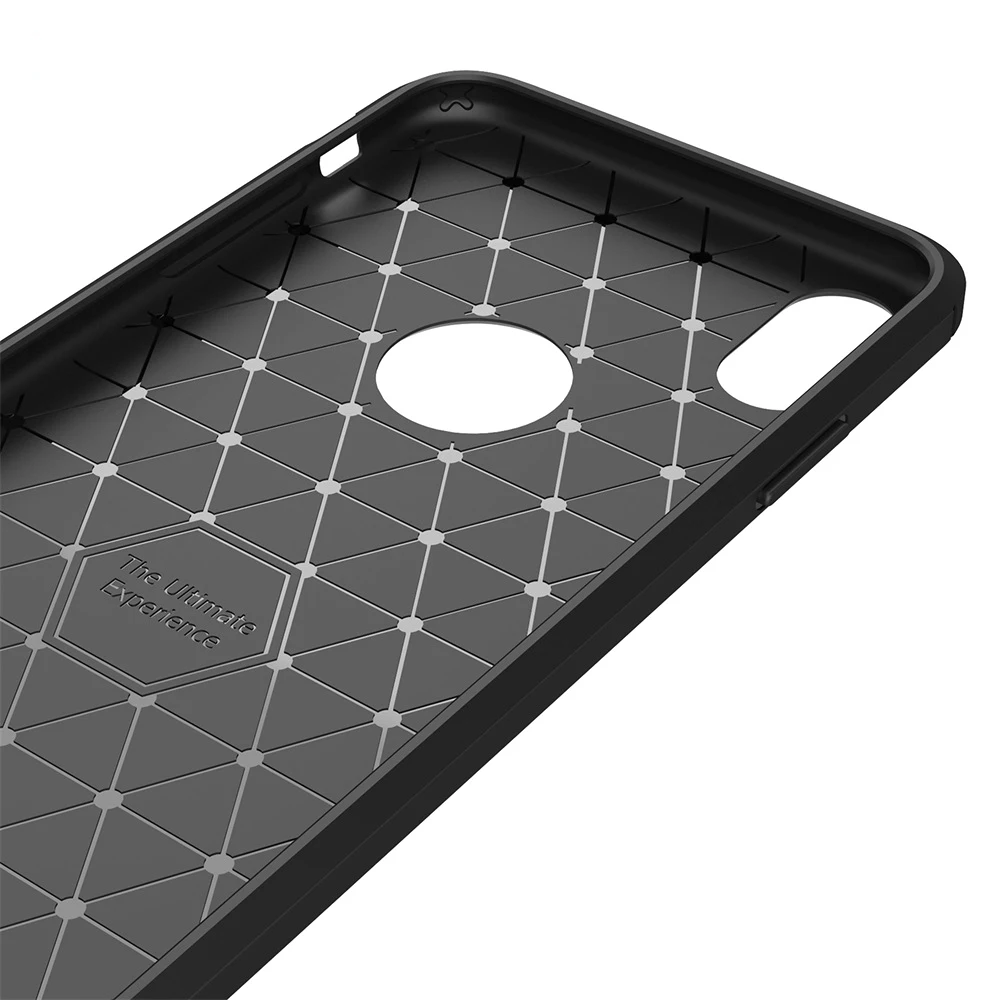 Case For iPhone 6 6s 7 8 Plus 11 Pro Carbon Fiber TPU X XS XR MAX 5 5s SE Silicone Phone Cover Shell Capa |