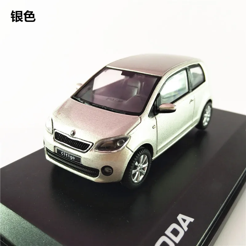 Abrex масштаб 1/43 Чехия Skoda Citigo литые под давлением металлические модели автомобиля
