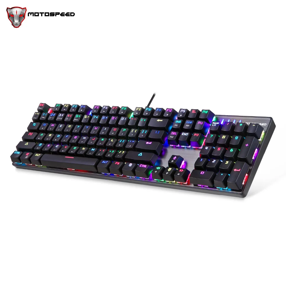 Новый оригинальный полный ключ неограниченное Motospeed inflictor CK104 механическая