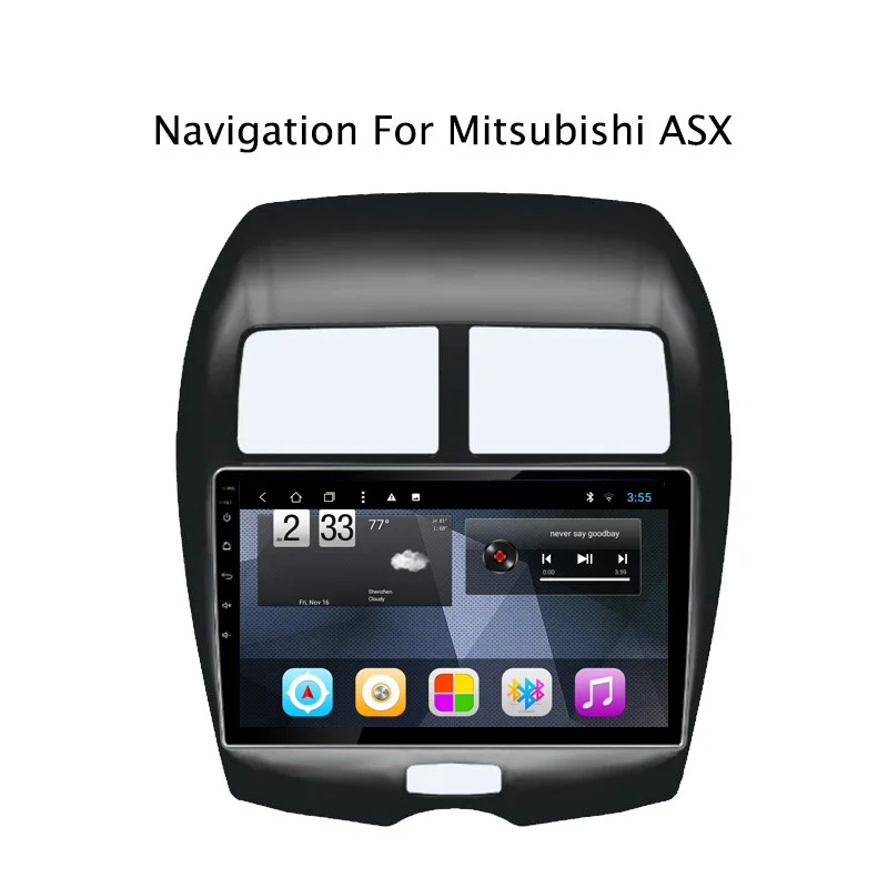 Ectwodvd Octa Core Android 8 1 автомобильный DVD для Mitsubishi ASX 2013 2015 с gps навигацией Поддержка