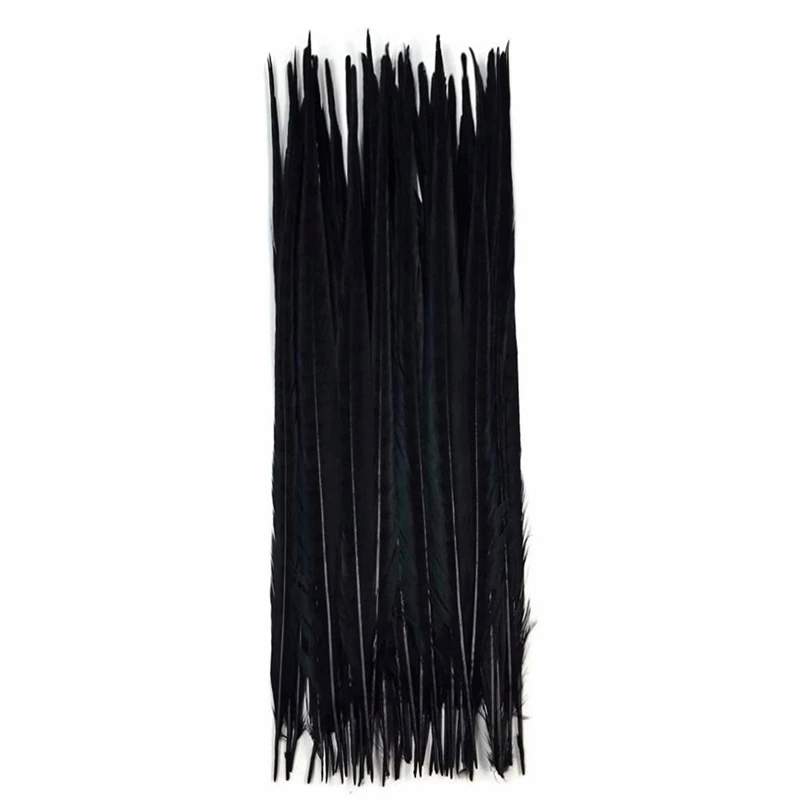 100 штук/красивые перья фазана 20-22 дюйма/50-55 см DIY Красный Цвет Окрашенные фестиваль костюм/украшения для головных уборов