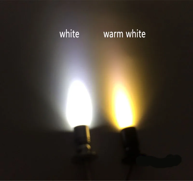 Светодиодный светильник с регулируемым питанием 5 шт. 1 Вт 3 В 12 110 220 светодиодный