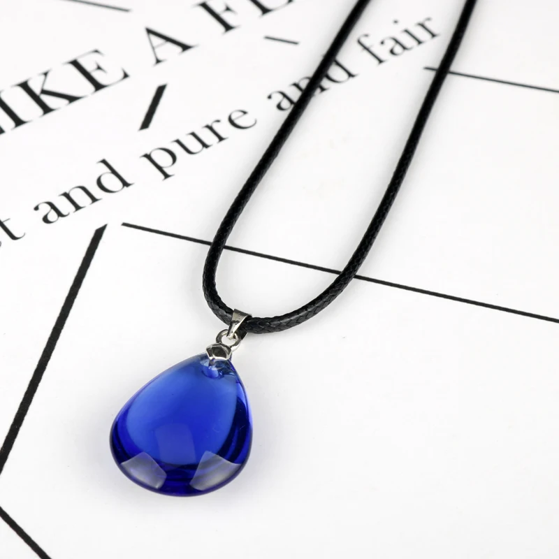 

Laputa Castle In The Sky Pilot Stone Necklace Pendant Choker Jewellery Necklaces for Teen Girls
