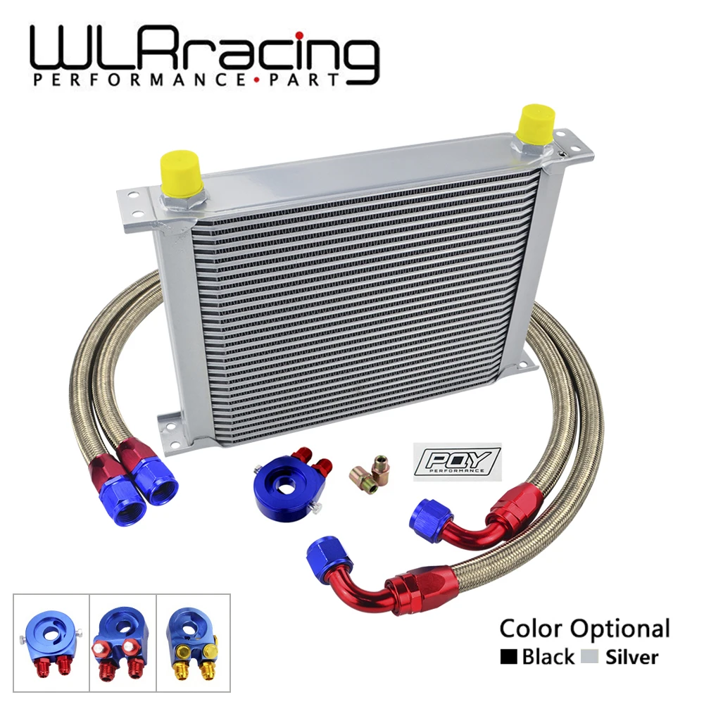 

WLR-AN10 набор масляных охладителей 30 рядов масляный радиатор + адаптер масляного фильтра + нейлоновый плетеный шланг из нержавеющей стали с наклейкой PQY + коробка