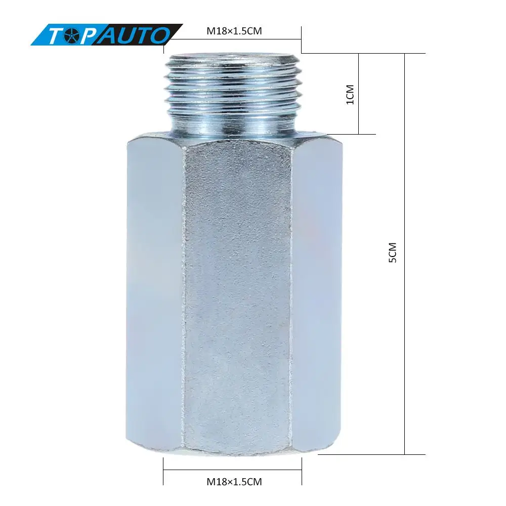 Датчик кислорода из нержавеющей стали O2 лямбда-датчик удлинитель для Decat &amp hydrom18 |