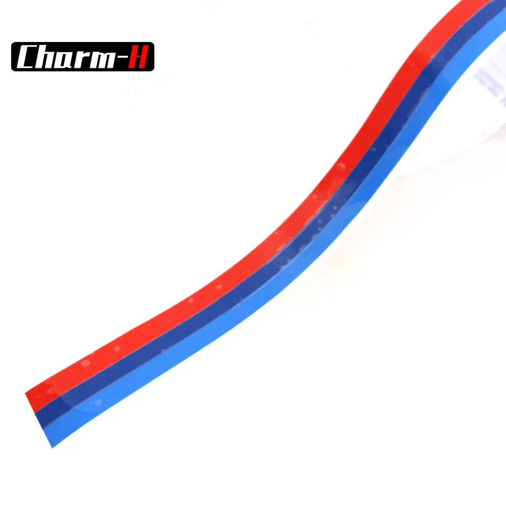 2X Tricolor Performance Side Stripe Skirt Sticker Decal For BMW X3 F25 G01 X4 F26 G02 X5 M F15 F85 X6 F16 F86 Accessories images - 6