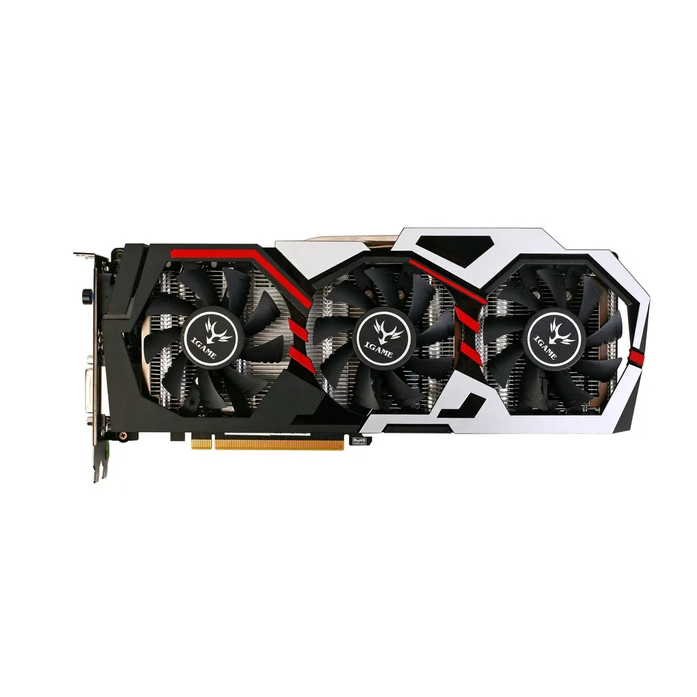 Красочные GTX1060 U 3GD5 TOP1594 1809/8008 МГц 192bit игровая видеокарта M0313| |