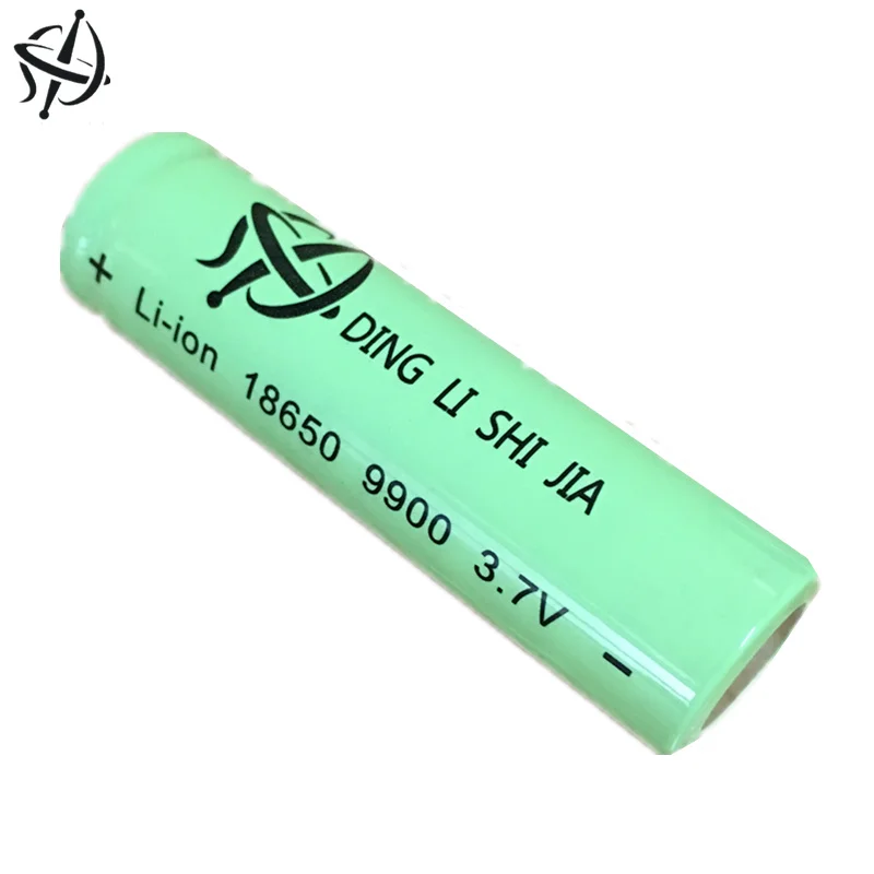 DING Ли Ши Цзя PT 4 шт 18650 Батарея 9900 mah Перезаряжаемые Высокая емкость 3 7 V литий