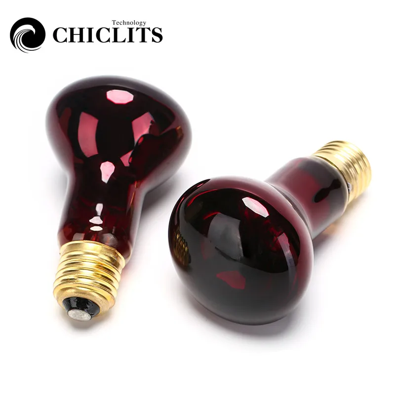 CHICLITS нагревательные лампы для домашних животных E27 дневная Ночная инфракрасная