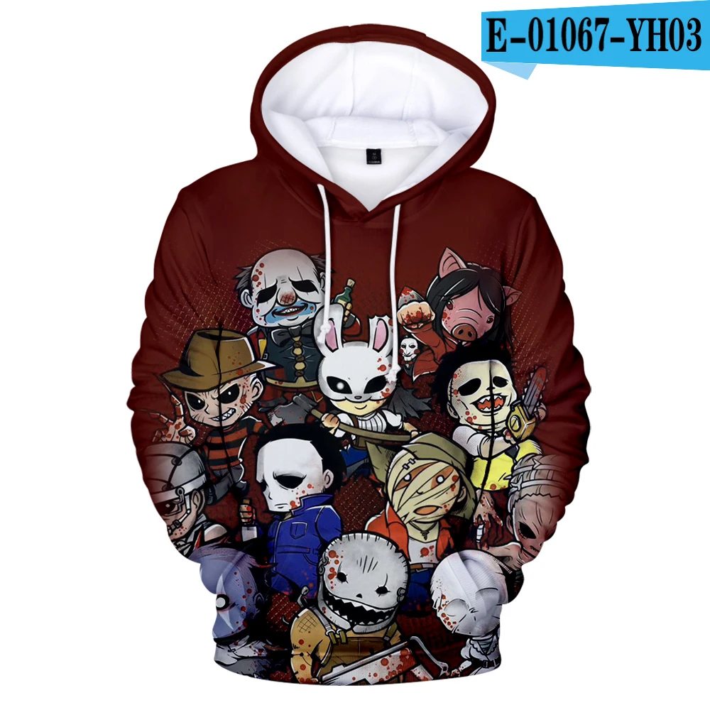 3D Aikooki Мужская толстовка Dead by Daylight 3D Принт толстовки Мужская Уличная Толстовка Dead by Daylight высокое качество индивидуальная Толстовка - Цвет: 3D