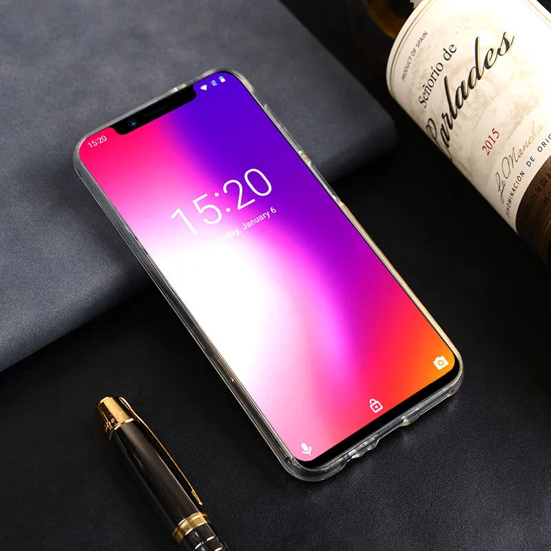 Чехол UMI Umidigi One Pro мягкий силиконовый тонкий ТПУ чехол для задней панели