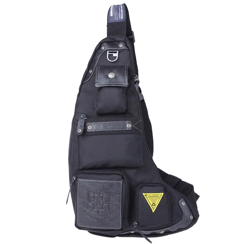 Высокое качество мужской водонепроницаемый рюкзак Оксфорд сумка через плечо