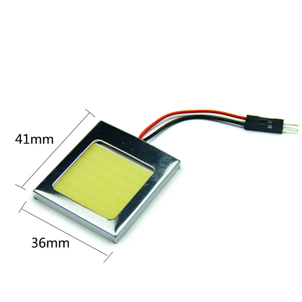 Автомобильный стильный светильник купольный 48 led COB LED панельный лампа для