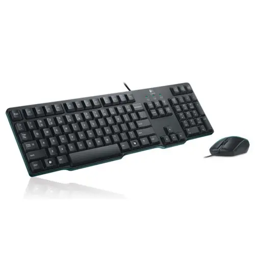 Комплект Logitech MK120 с проводной клавиатурой и мышью|wired keyboard mouse|wired mouse combokeyboard combo |