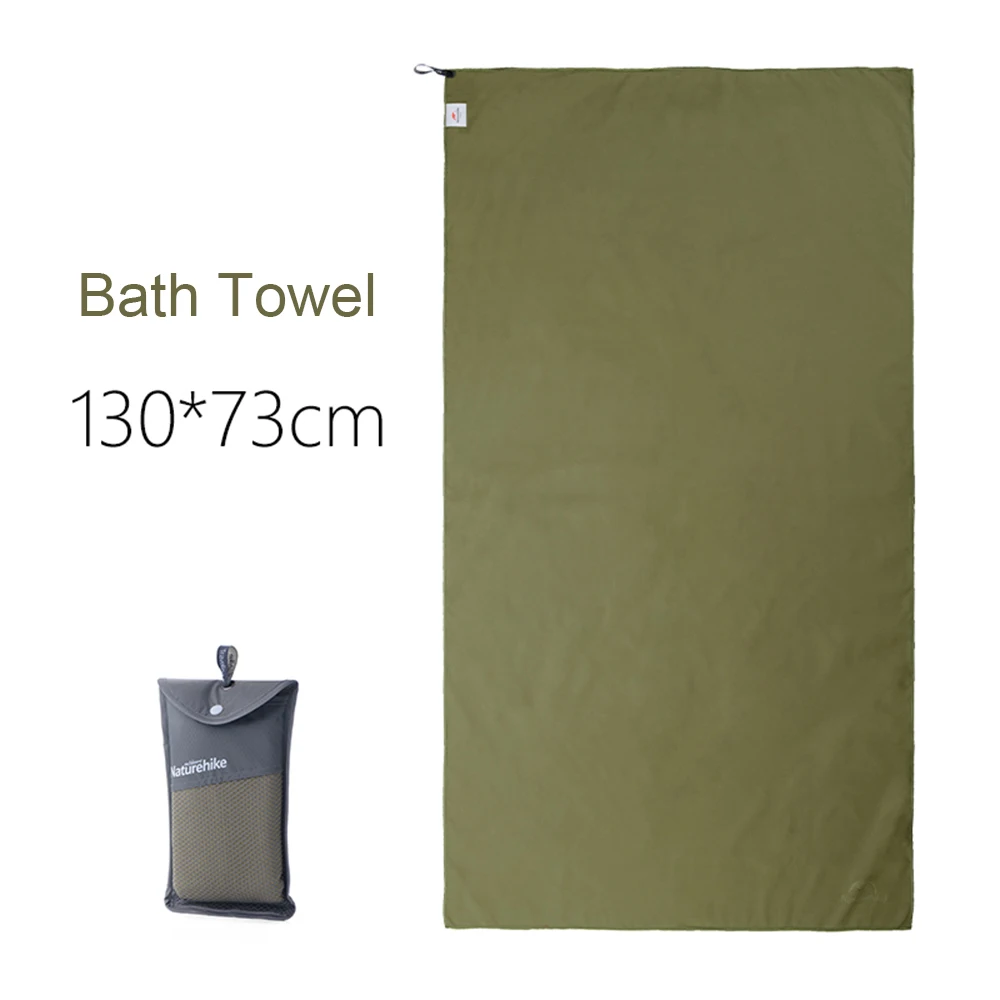 Green Bath towel Супер легкое впитывающее полотенце, быстрое высыхание, банное полотенце для пляжа, кемпинга, бега, пешего туризма, путешествий, серфинга, спорта - Цвет: Green Bath towel
