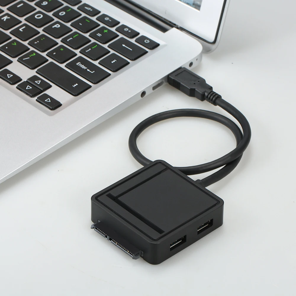 2 порта 3 в 1 USB3.0 для SATA III адаптер TF/SD Card Reader концентратор конвертер 5/3 5 HDD жесткий