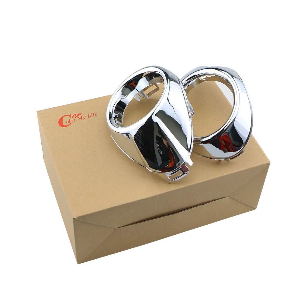 Хромированные автомобильные передние противотуманные фары Color My Life 2 шт./компл. Abs