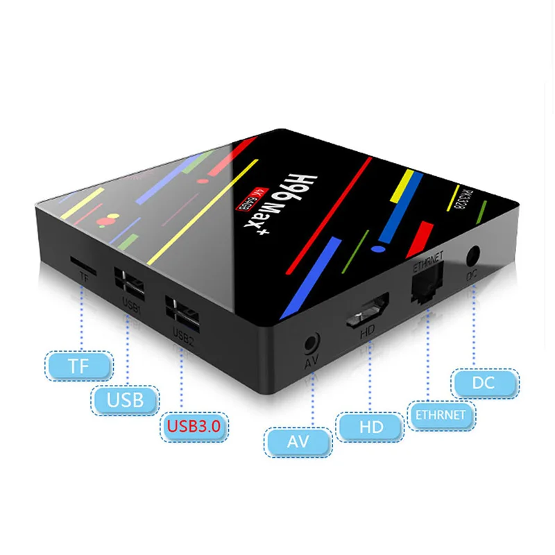 XGODY H96 Max + 4 к HD Smart tv Box Android 8 1 Oreo ГБ оперативная память 64 г Встроенная медиаплеер с