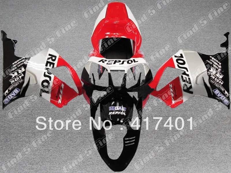 

red silver white black for HONDA VTR 1000 SP1 RC51 VTR 1000 R 1000R RVT1000 ABS fairing kit