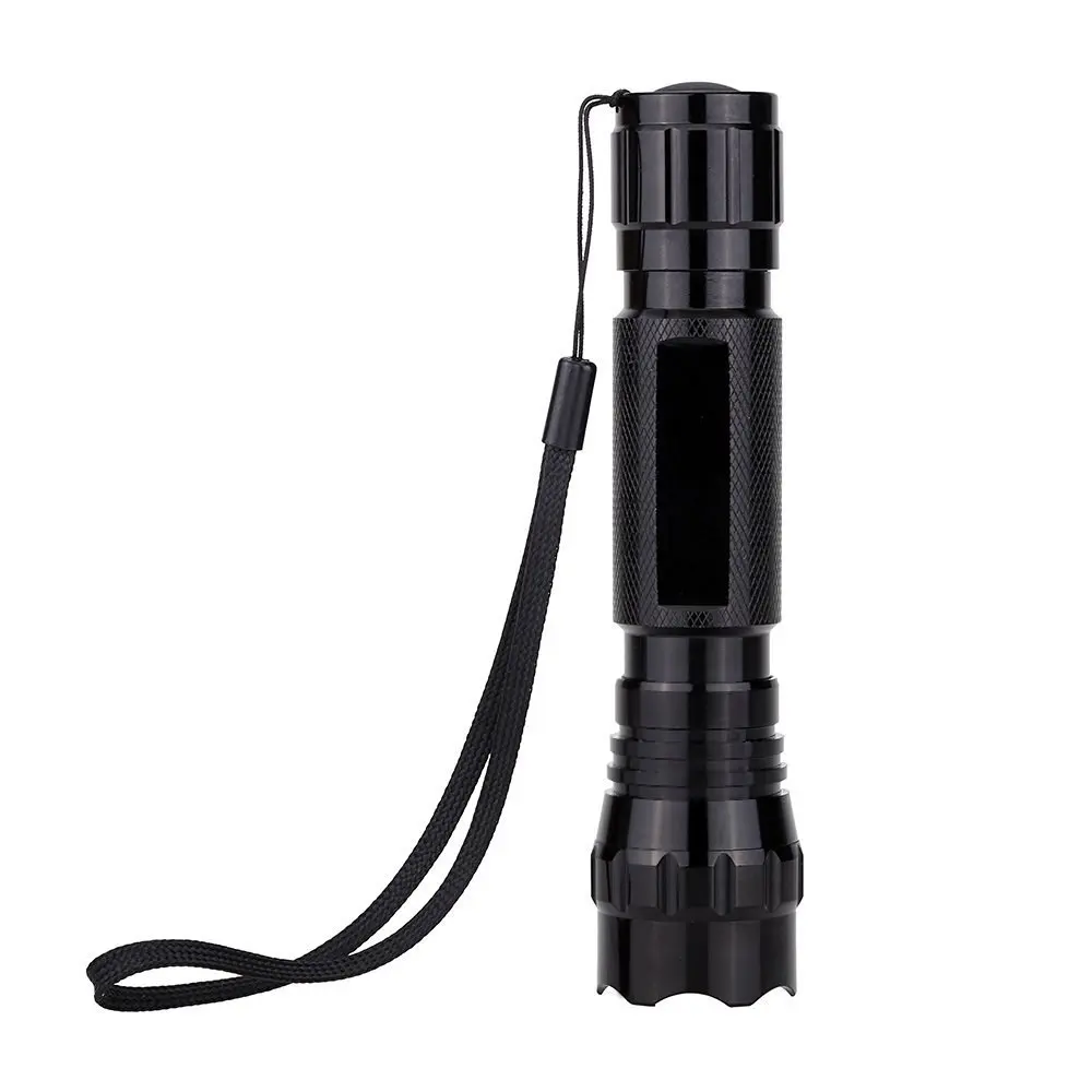 30 шт./лот миниатюрный портативный УФ ультрафиолетовый фонарик 395 нм 3 Вт 7 в 18650