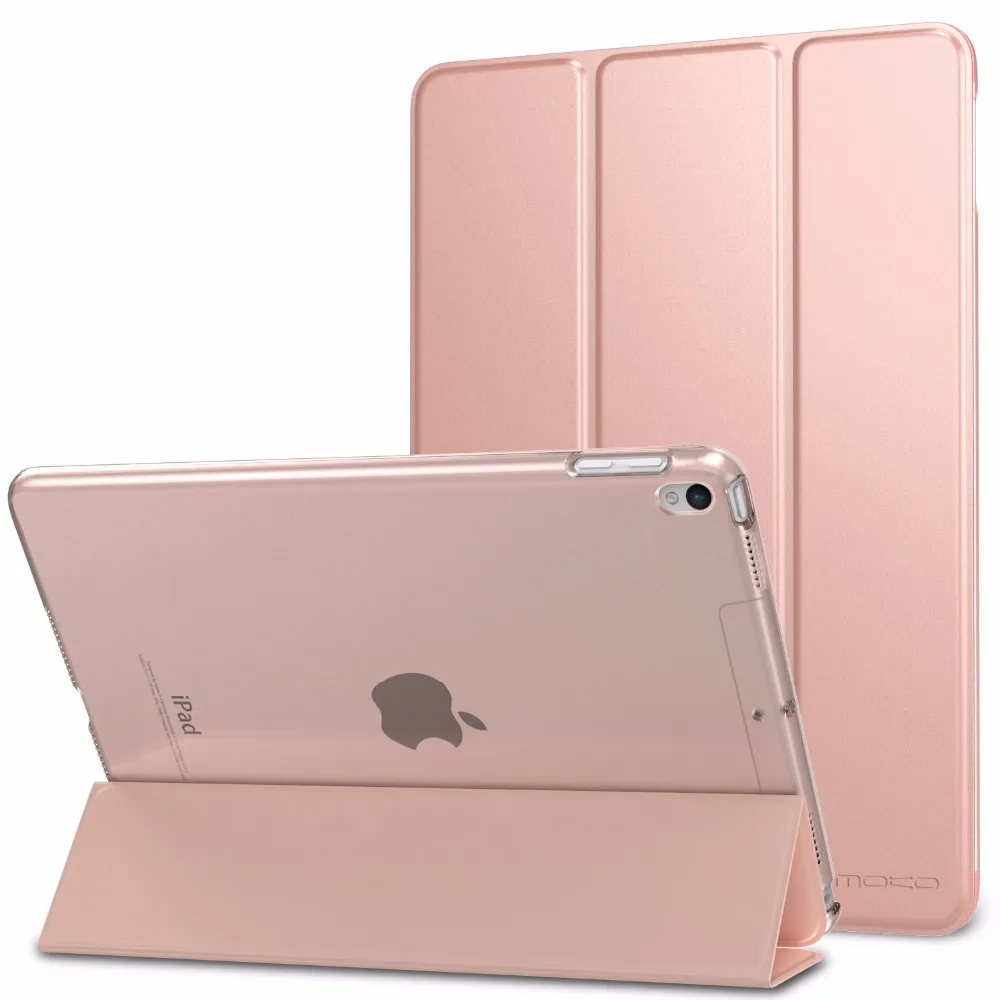 Чехол MoKo для iPad Pro 10 5 тонкий легкий умный чехол подставка с полупрозрачной