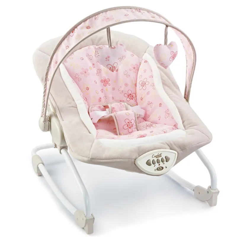 

Gift Baby Electric Rocking Chair Bouncers New Kids Leisure Chair Baby Automatic Shakes With Music Appease Rocking Recliner