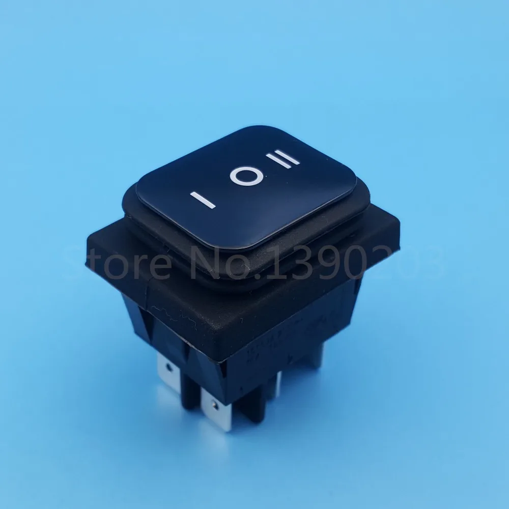 5 шт. водонепроницаемые 6 контактные Клавишные переключатели RL2(P) черного