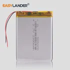 3,7 в литий-полимерный аккумулятор 505070 055070 беспроводной передатчик 2300 мАч 505068 электронная книга планшетный ПК контроллер