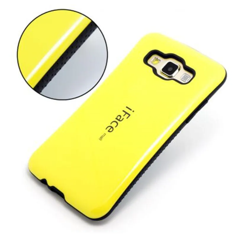 Sinbeda iFace Mall Shell Shockproof TPU PC Hard Back Cover Protective Case For Samsung Galaxy A3 A5 A7 A8 E5 E7 Phone Bag |