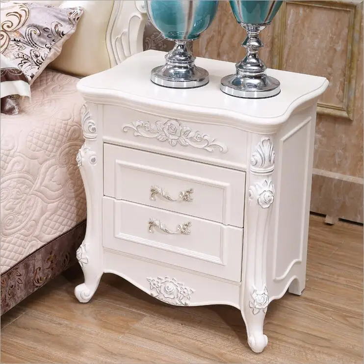 Высококачественная кровать Модная современная Европейская французская Резная