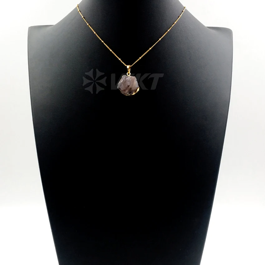 Женское ожерелье с подвеской воротом золотым покрытием 24 к|fashion necklace|necklace